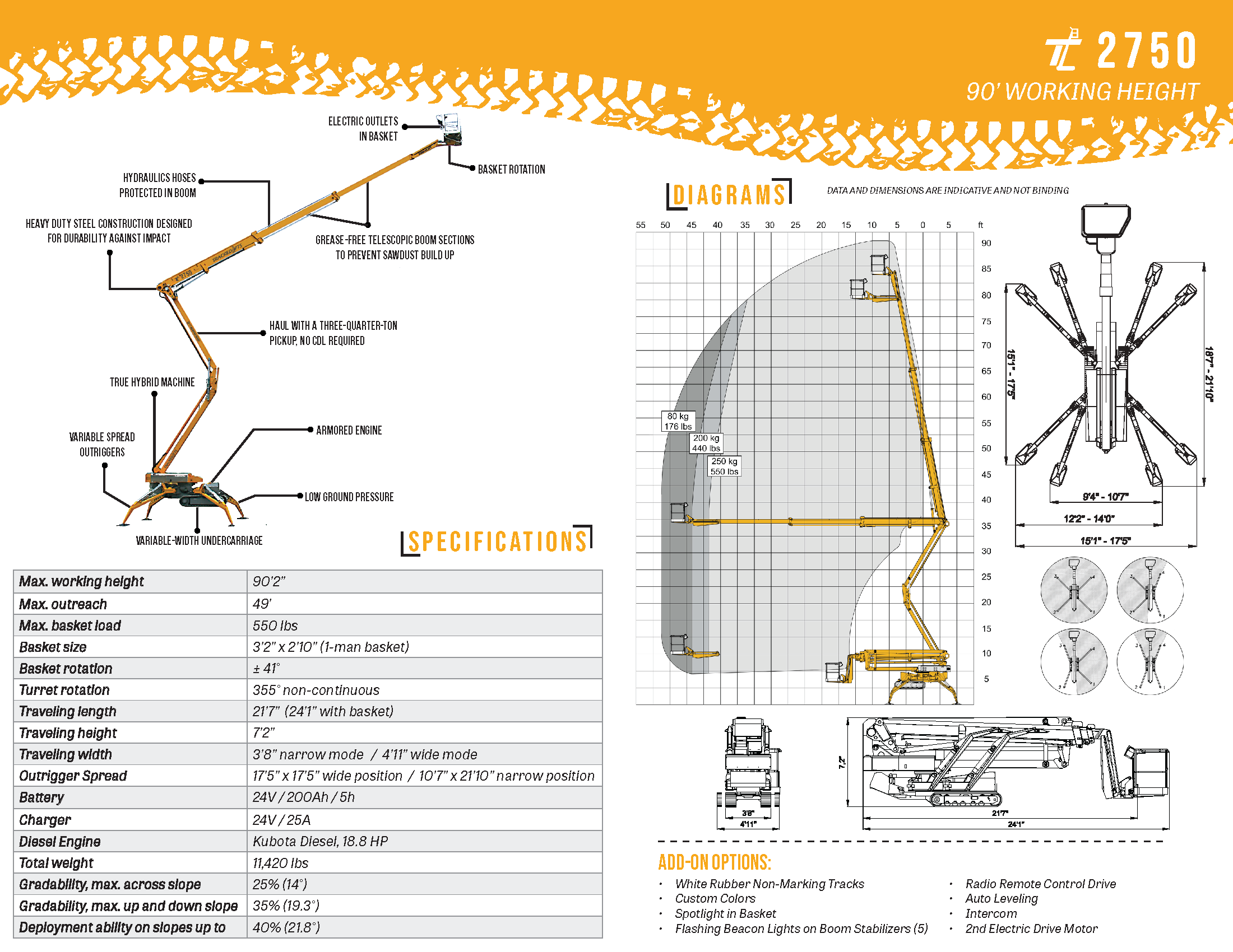Attachment / Platform Left Side